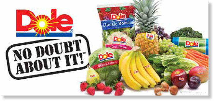 Dole "No Doubt About It" Poster