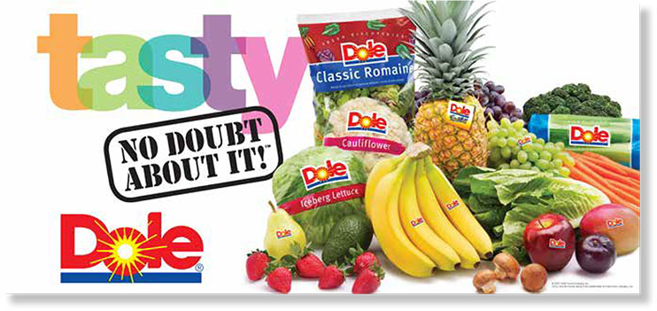 Dole Tasty "No Doubt About It" Poster