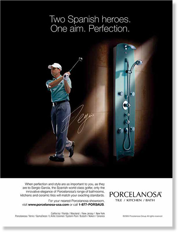 Porcelanosa Full Page Ad