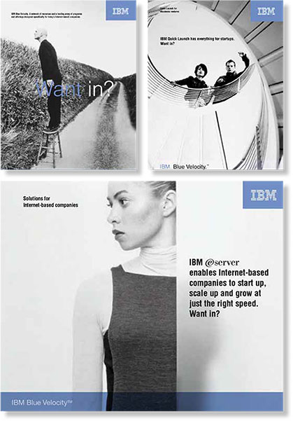 IBM Blue Velocity Full Page Ads
