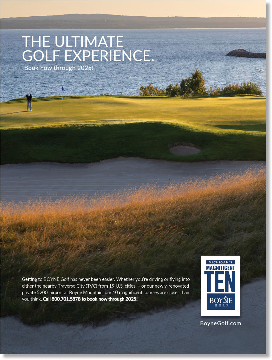 BOYNE Golf - The Ultimate Golf Experience full page ad